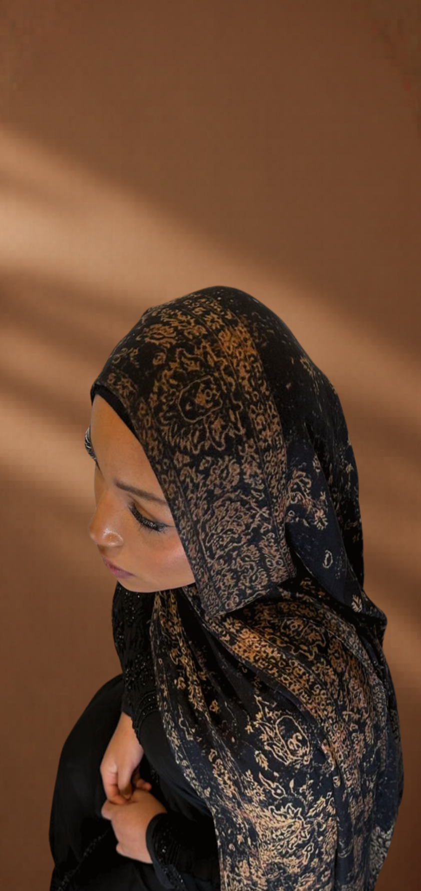 Sahara Noir- Modal Hijab