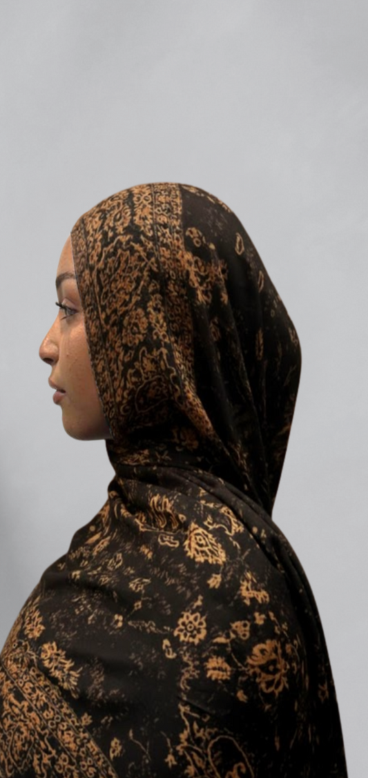 Sahara Noir- Modal Hijab