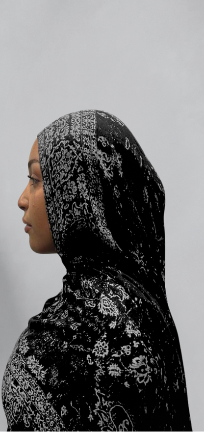 Storm Bloom - Modal Hijab