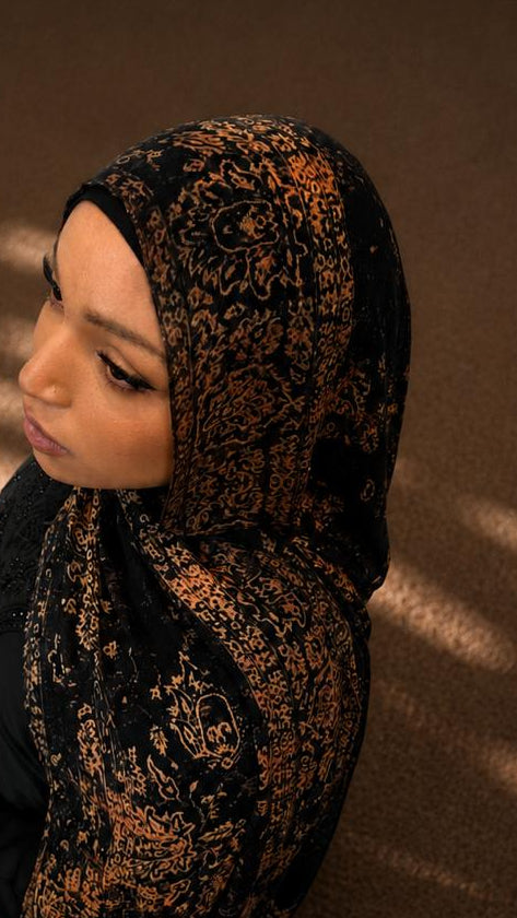 Sahara Noir- Modal Hijab